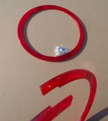RING Speichenreflektoren rot 2 Stück