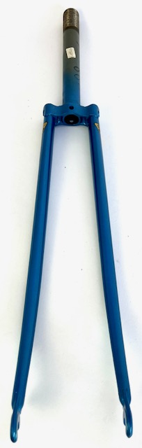Rennradgabel mit Campagnolo Ausfallenden 700c 70-80er  Schaftlänge: 183 mm Himmelblau