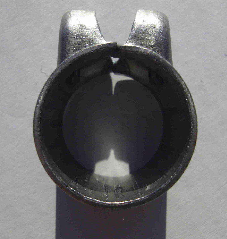 Rahmenbauteil Sattelrohrmuffe mit Klemme, roh
