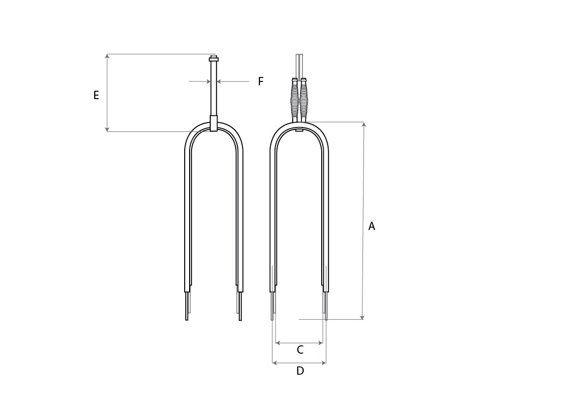 Classic Cycle Springergabel Abraham Linkage Monark Disc 1 Zoll Schaft
