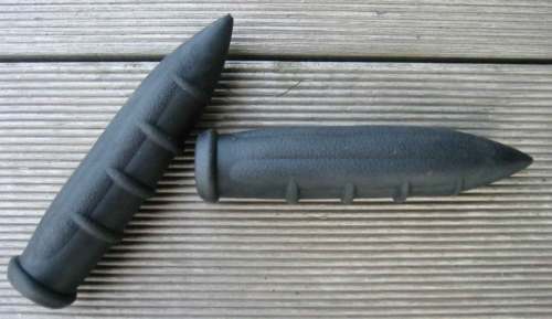 Torpedogriffe Gummi wie 30/40er Jahre