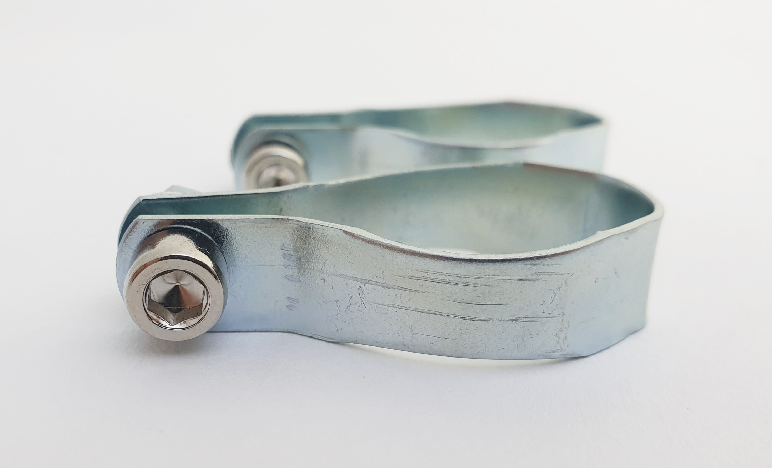 Halter / Schellen NOS Vintage für Flaschenhalter ohne Bohrungen / Gewinde im Rahmen