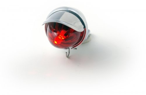 Rücklicht Baby Bee LED rot verchromt