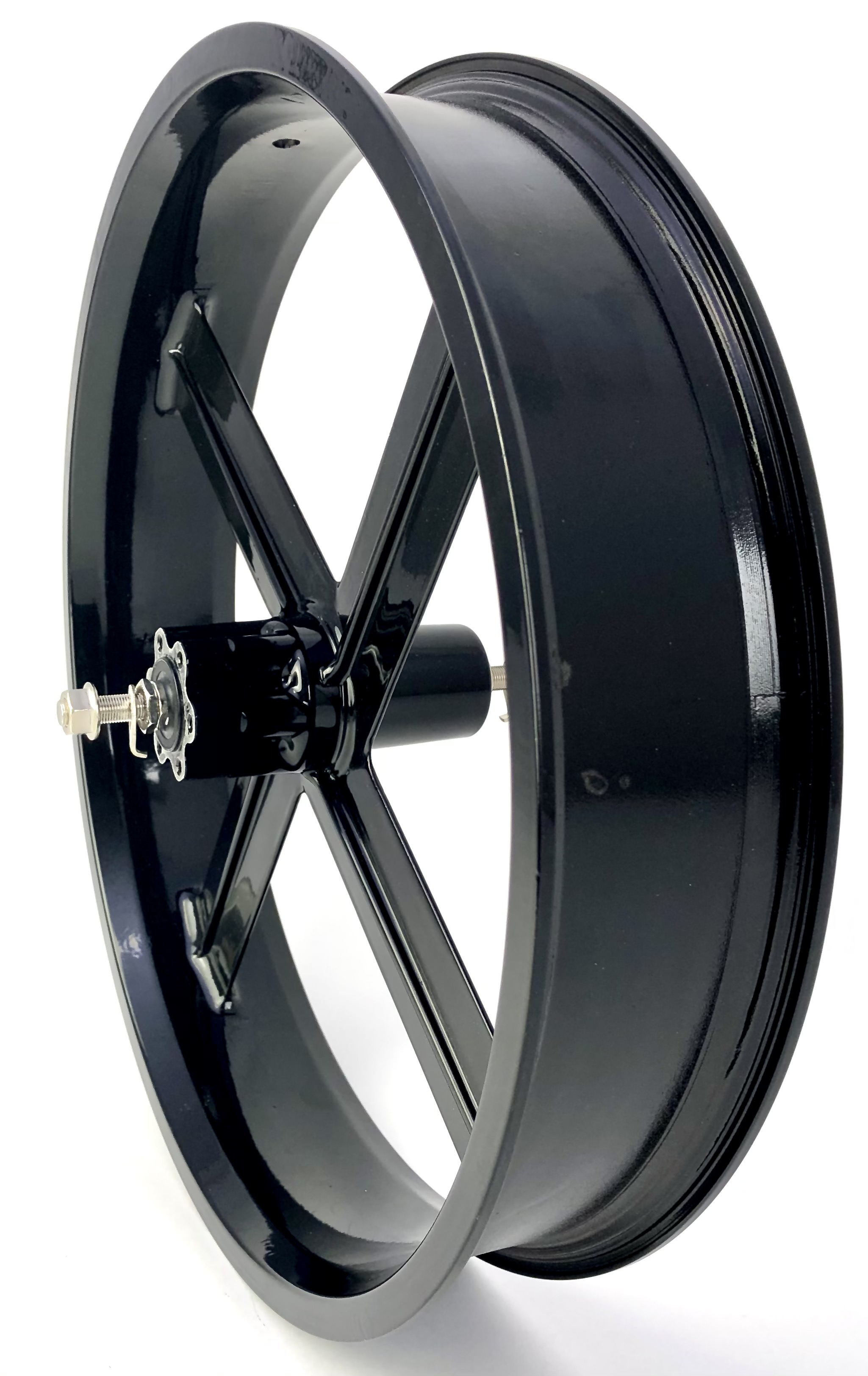 204 Magnesium 20 Zoll Fat Bike Vorderrad schwarz 84 mm