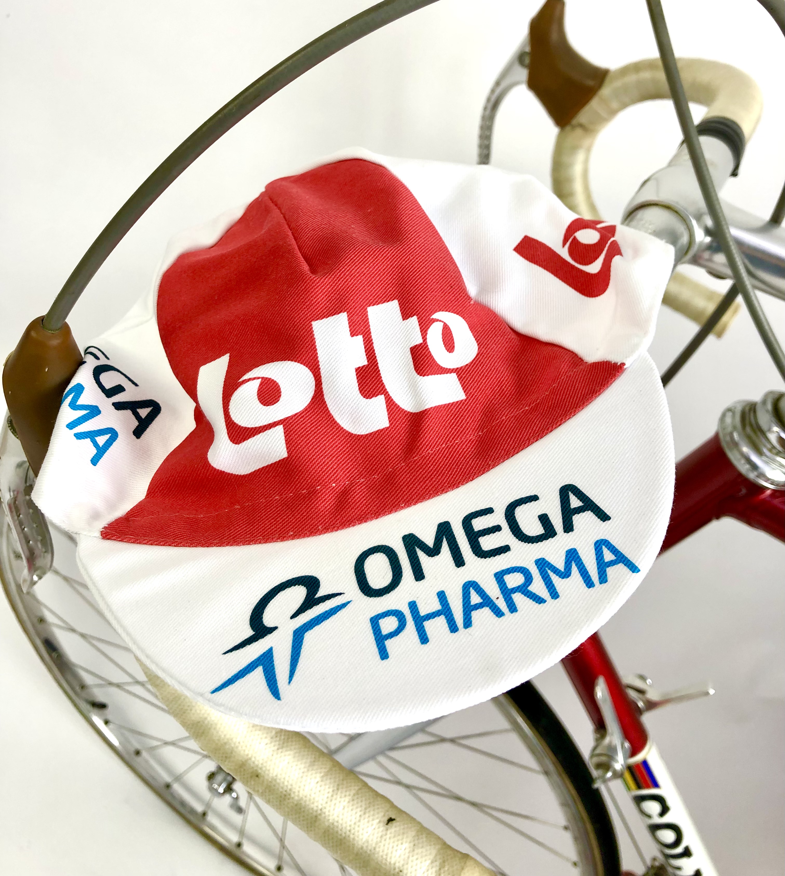 Retro Radsportmütze Team Lotto Omega