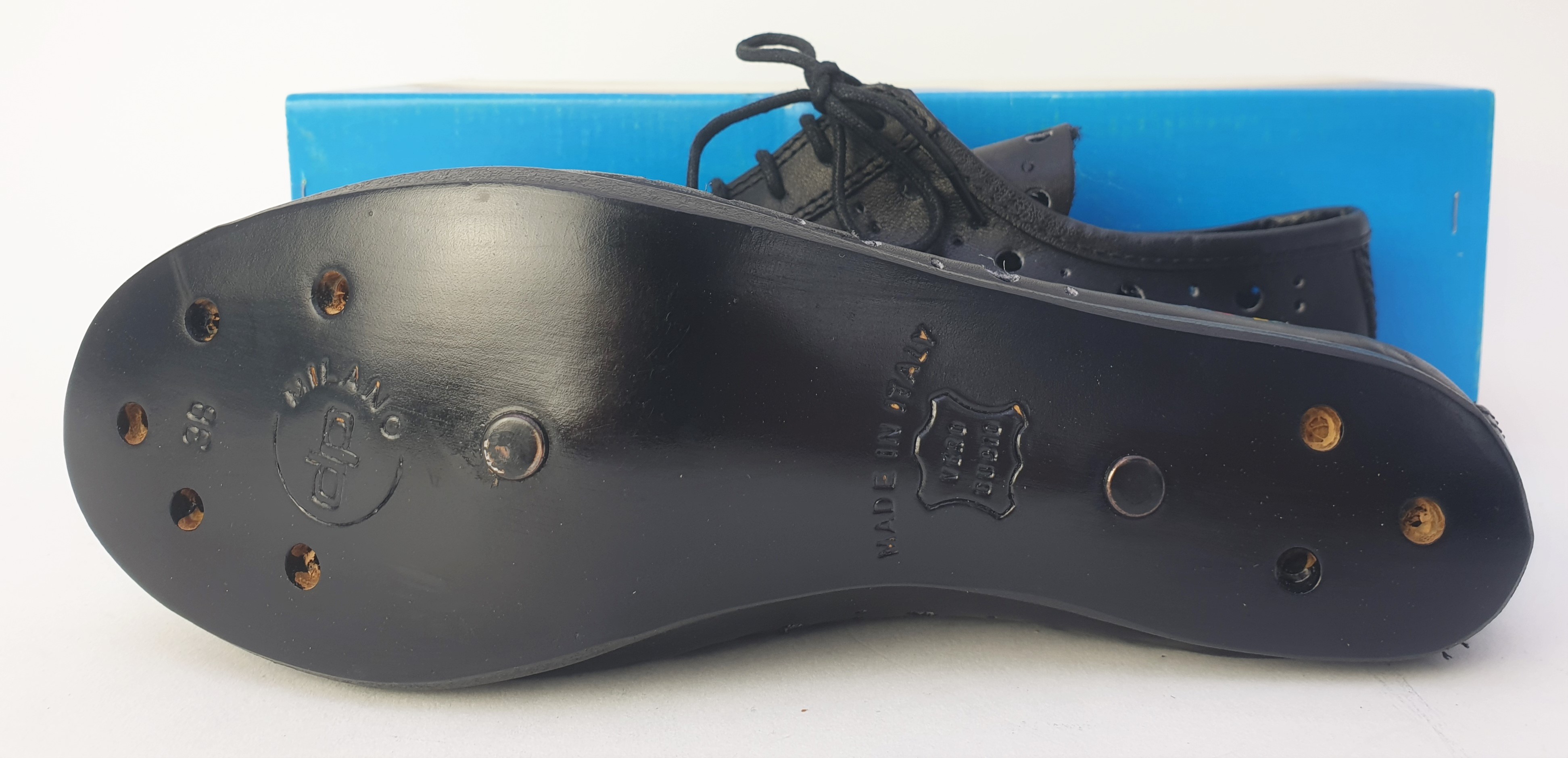 NOS Vintage Detto Pietro art. 7 coppi Rennradschuhe Größe 38