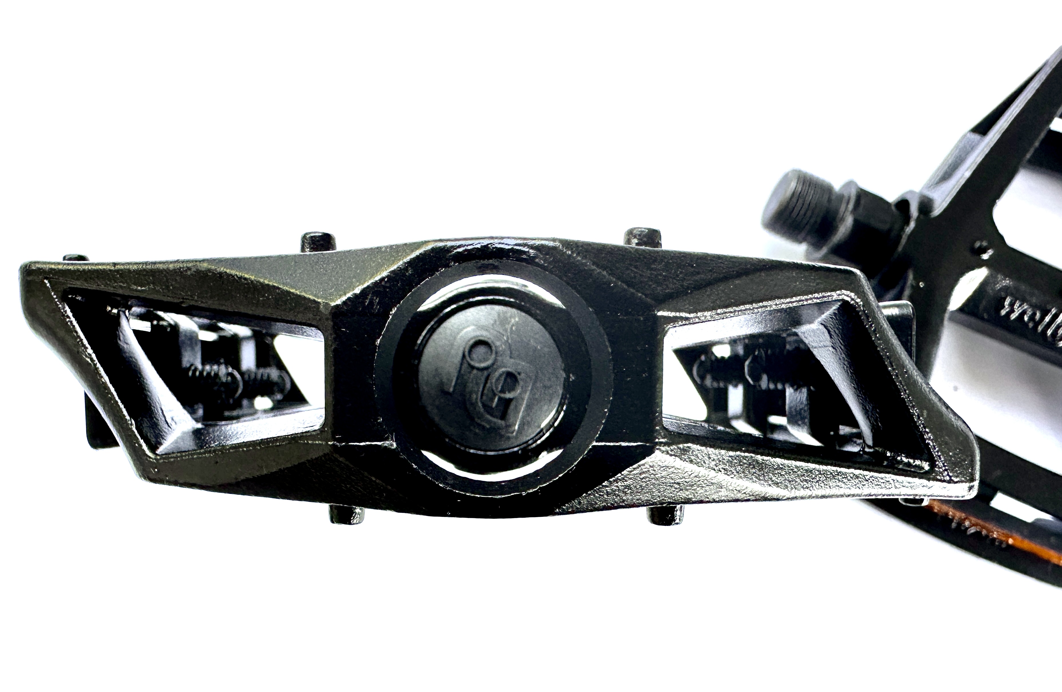 Wellgo B249DU Plattform Pedale Alu 9/16 mit Reflektoren, schwarz