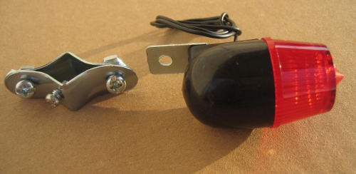 Rückleuchte Bullet schwarz