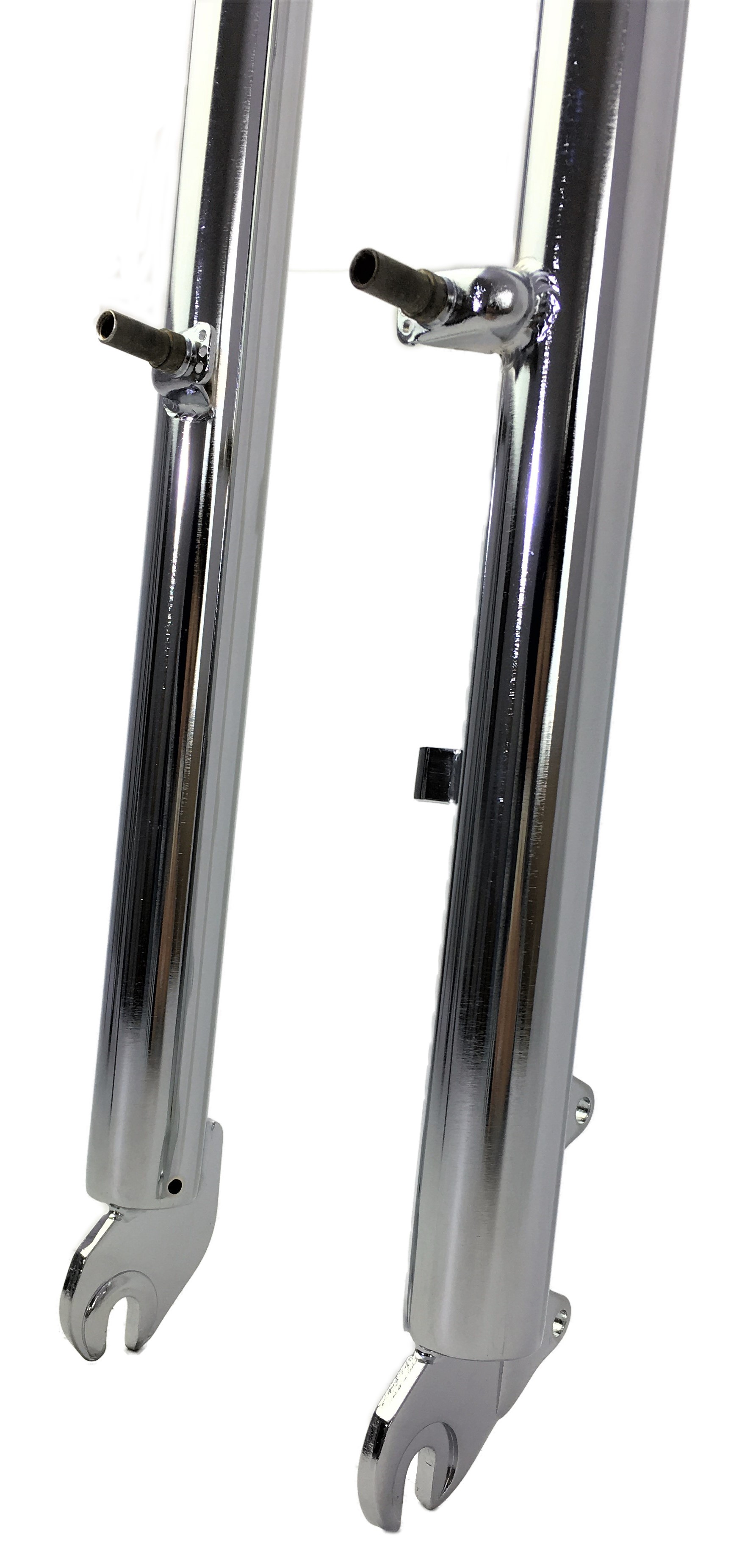 Doppelbrückengabel, 730 mm, verchromt für 26 Zoll-Reifen