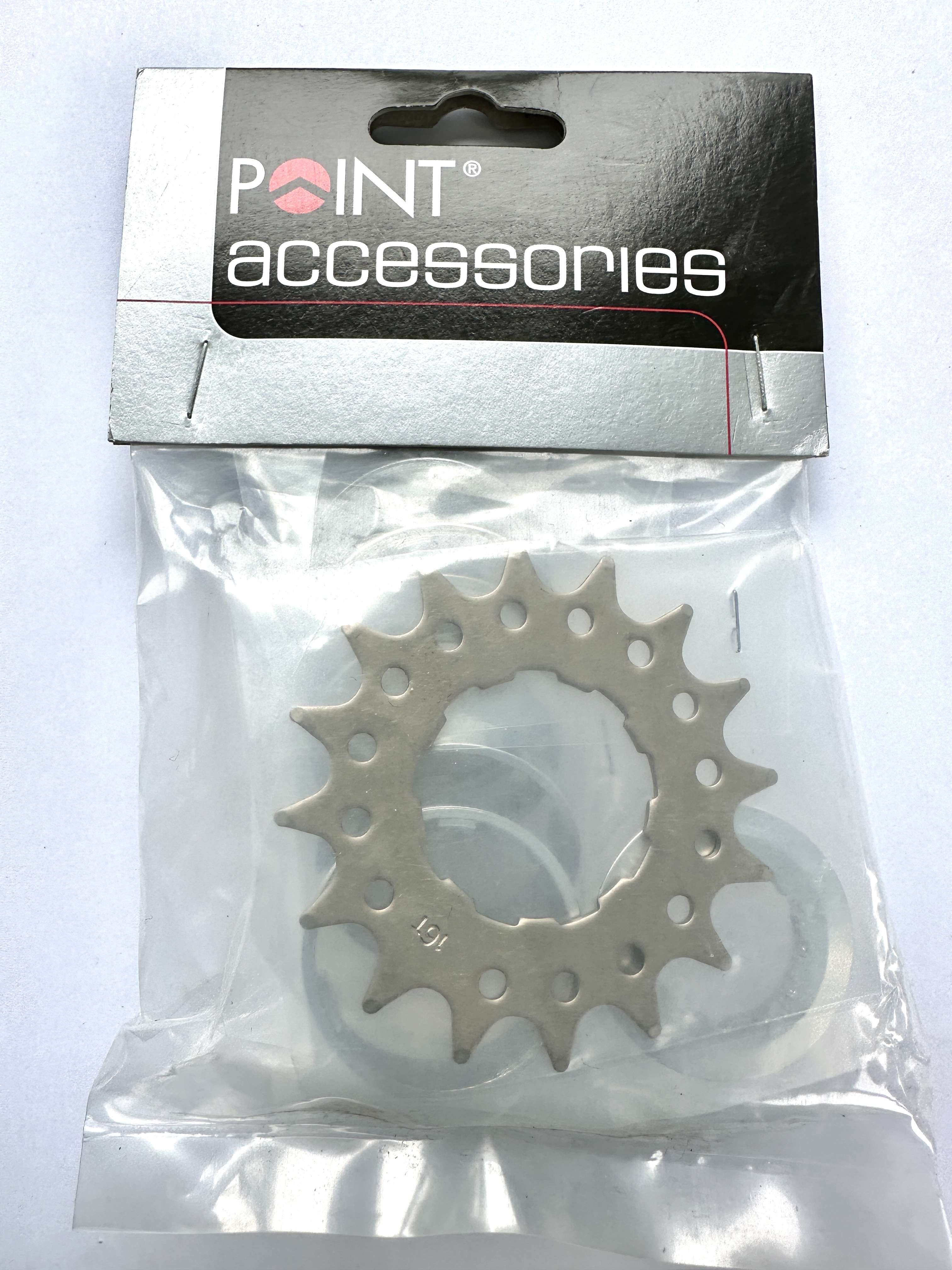 Point Single Speed Ritzel mit 16 Zähnen und Distanzring-Set