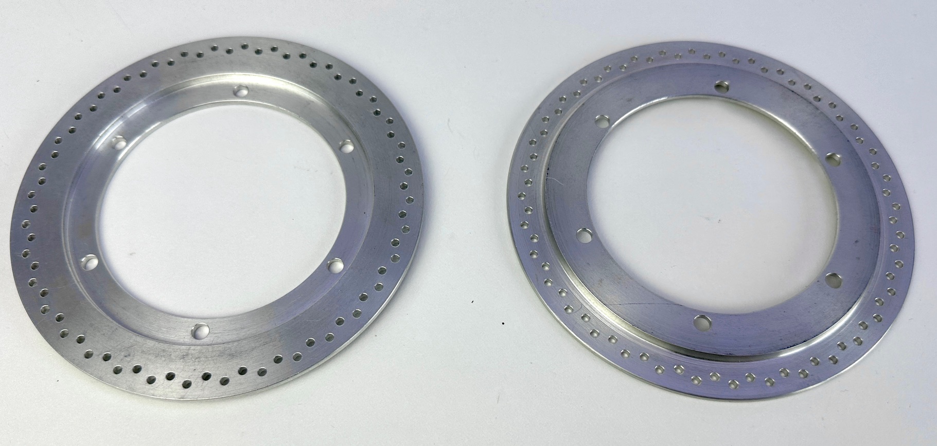 144 Loch Flansch Adapter 134 mm Alu