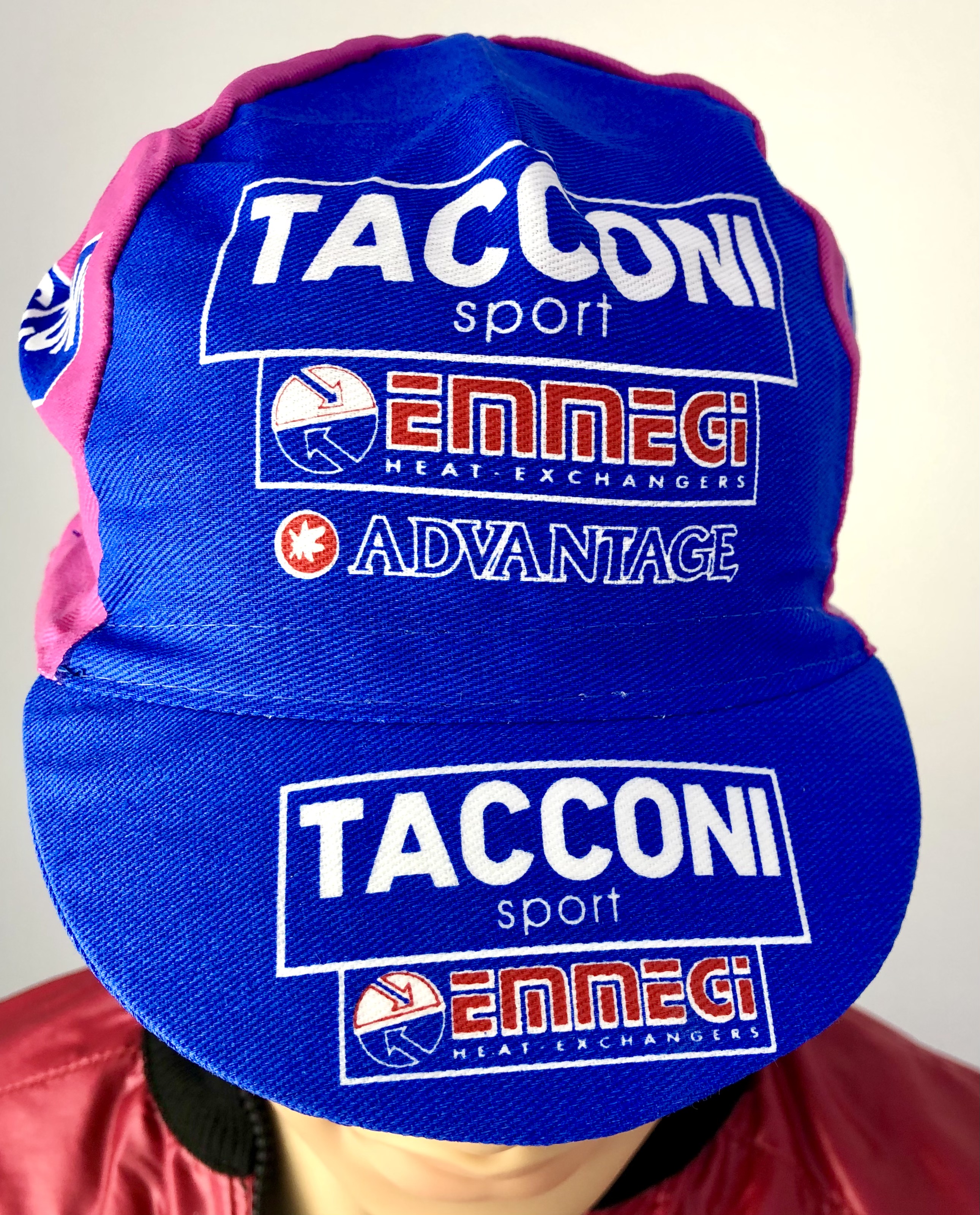 Retro Radsportmütze Team Tacconi Emmegi