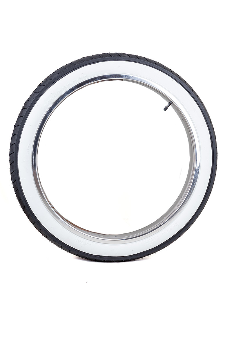 Reifen 24 x 3.0 schwarz, WEISSWAND