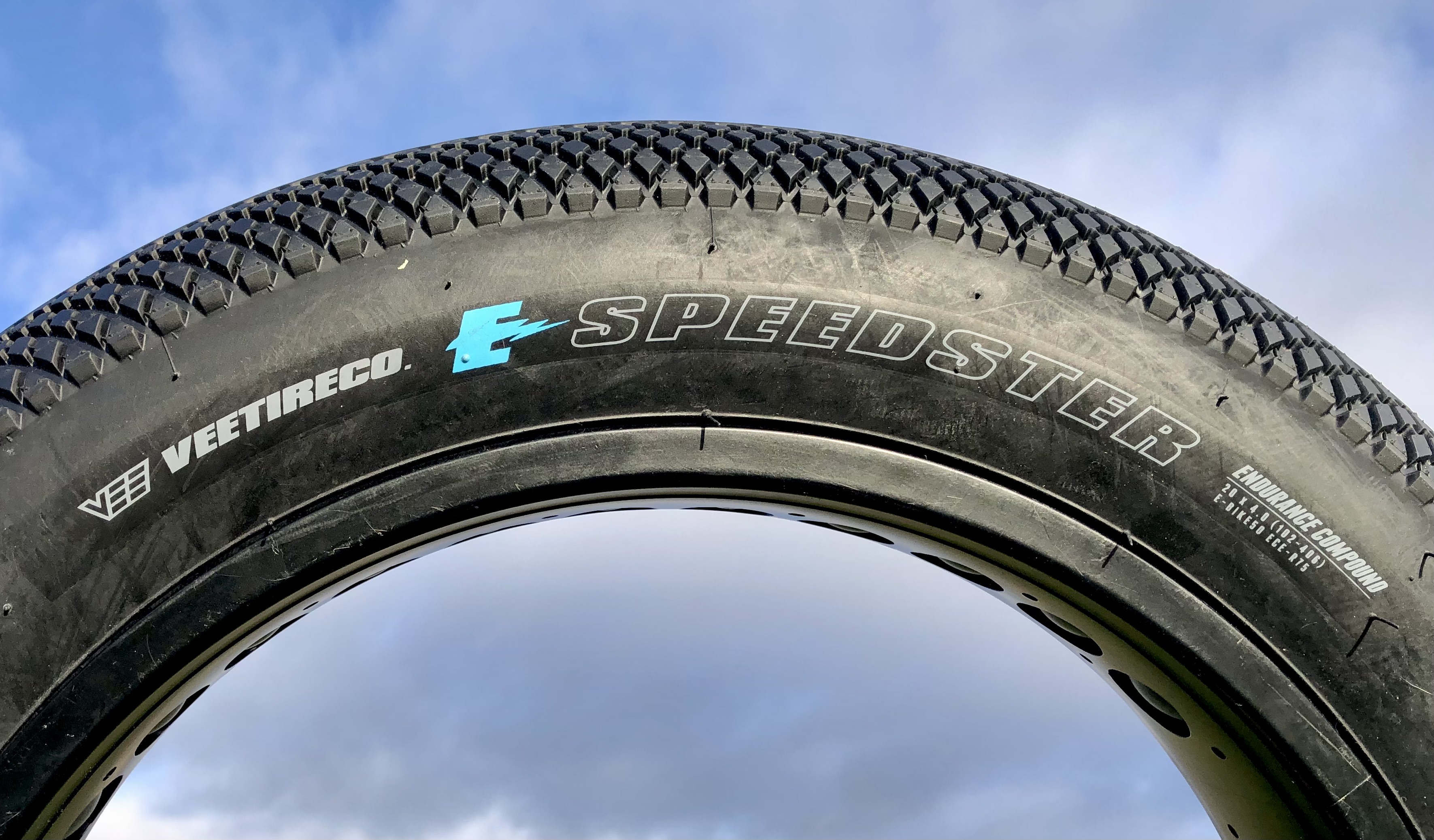 204 Vee Rubber E-Speedster Reifen 20 x 4  Zoll reinschwarz